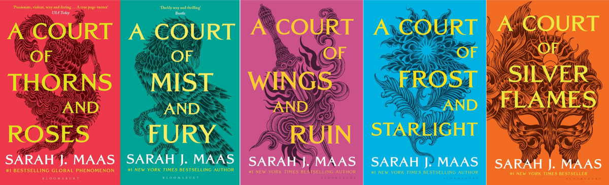 A Court of Thorns and Roses Series by Sarah J. Maas
