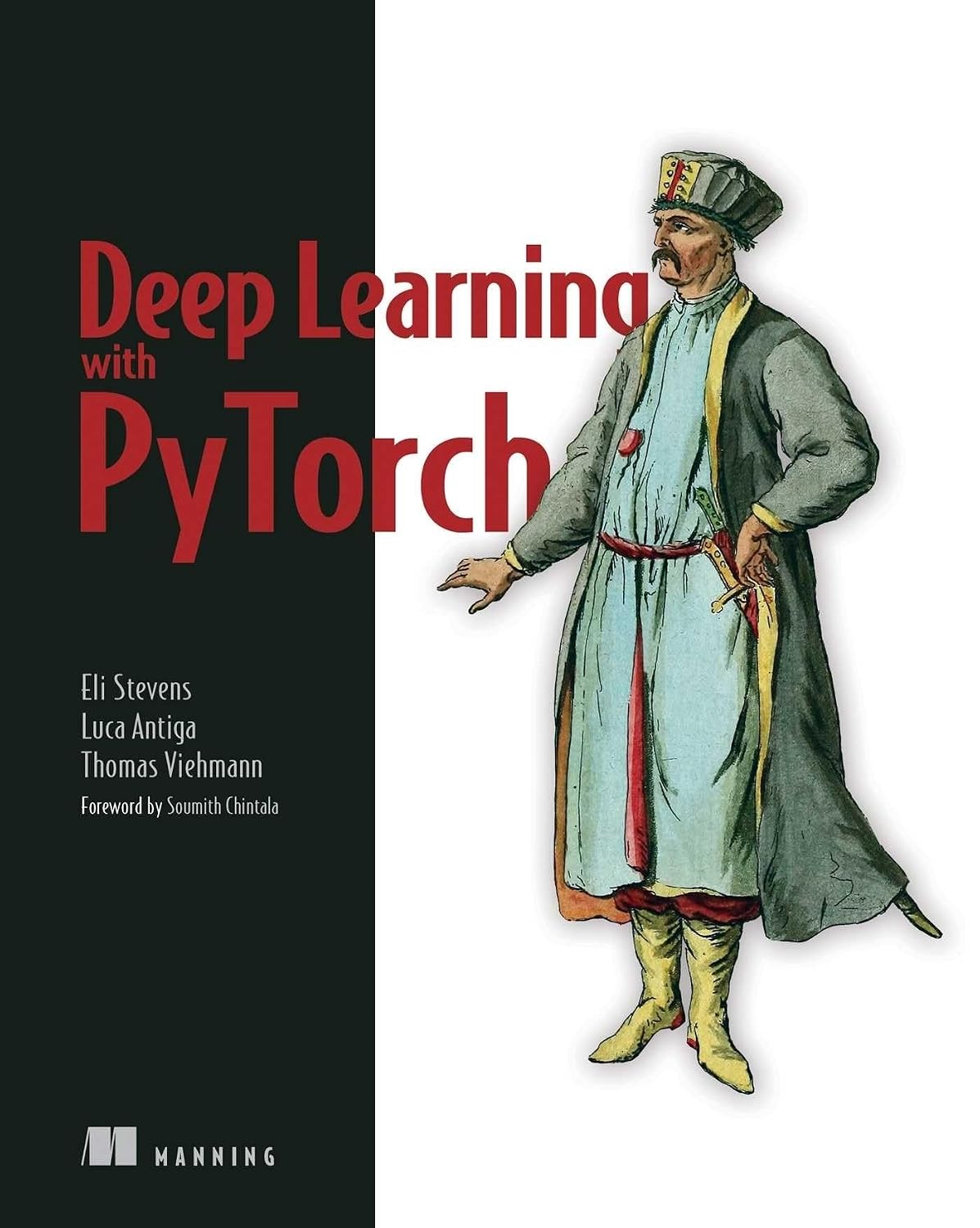 Deep Learning with PyTorch Book by Eli Stevens, Luca Antiga, and Thomas Viehmann