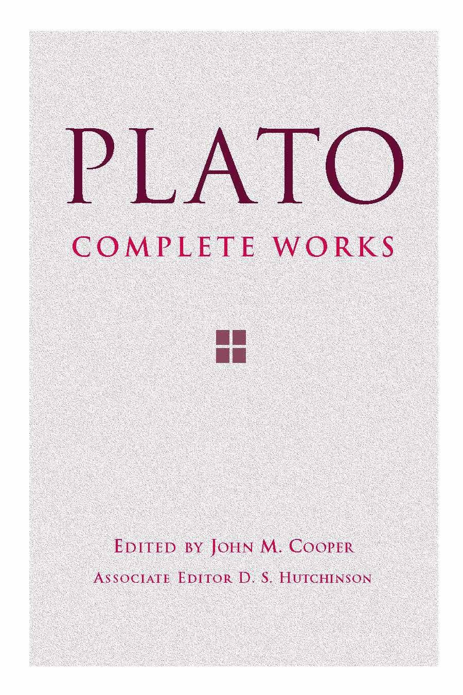 Complete Works Book by Plato