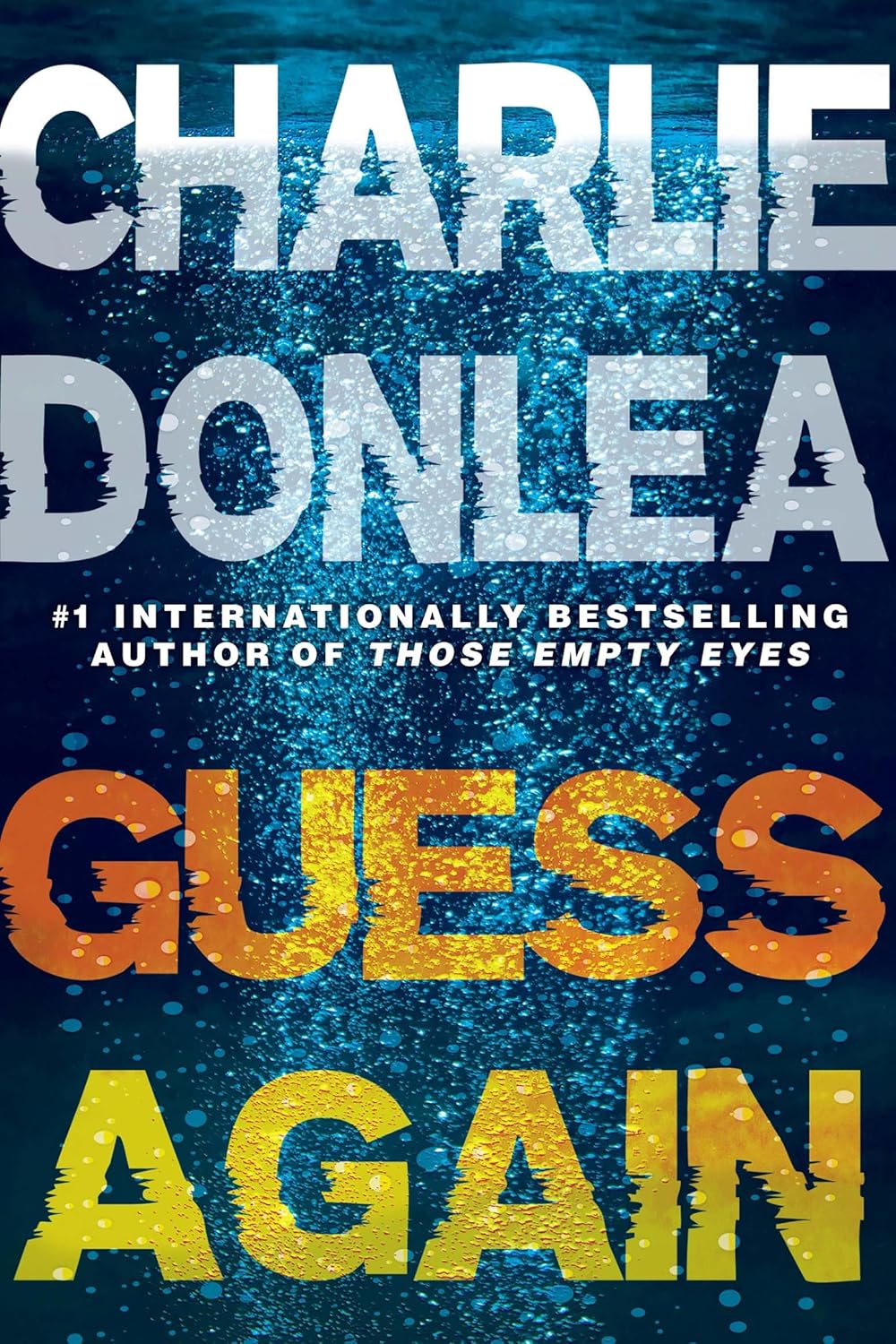 Guess Again Novel by Charlie Donlea