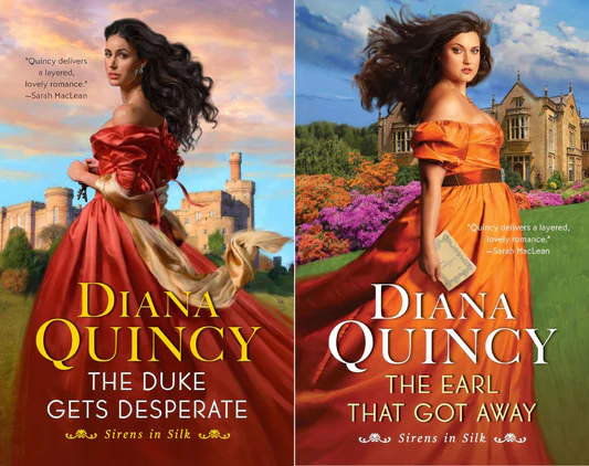 Sirens in Silk Series by Diana Quincy