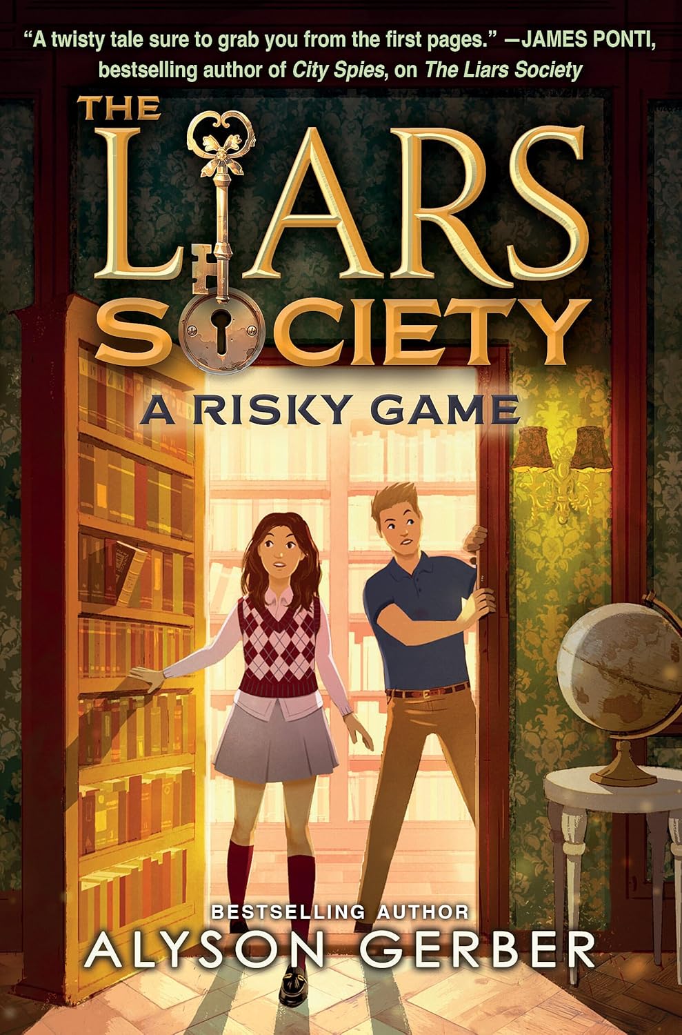 A Risky Game Book by Alyson Gerber