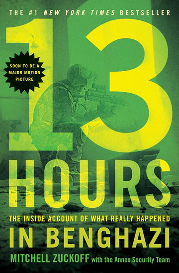 13 Hours Book by Mitchell Zuckoff