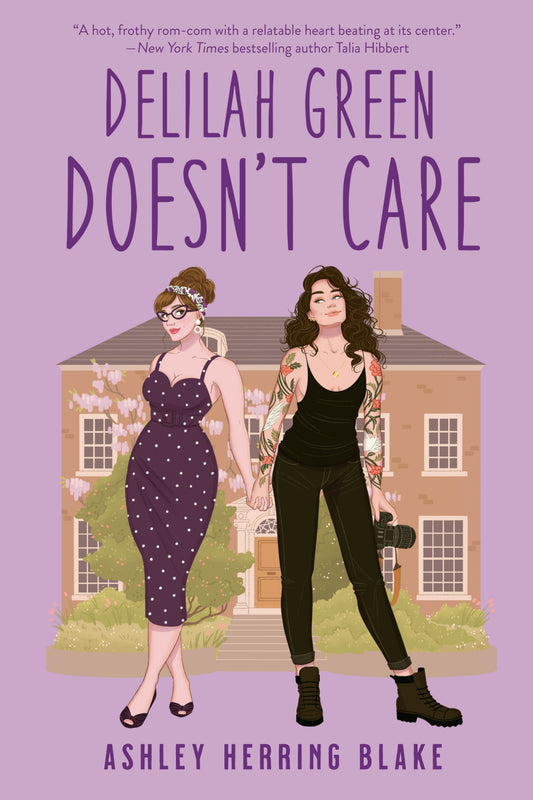 Delilah Green Doesn't Care Book by Ashley Herring Blake