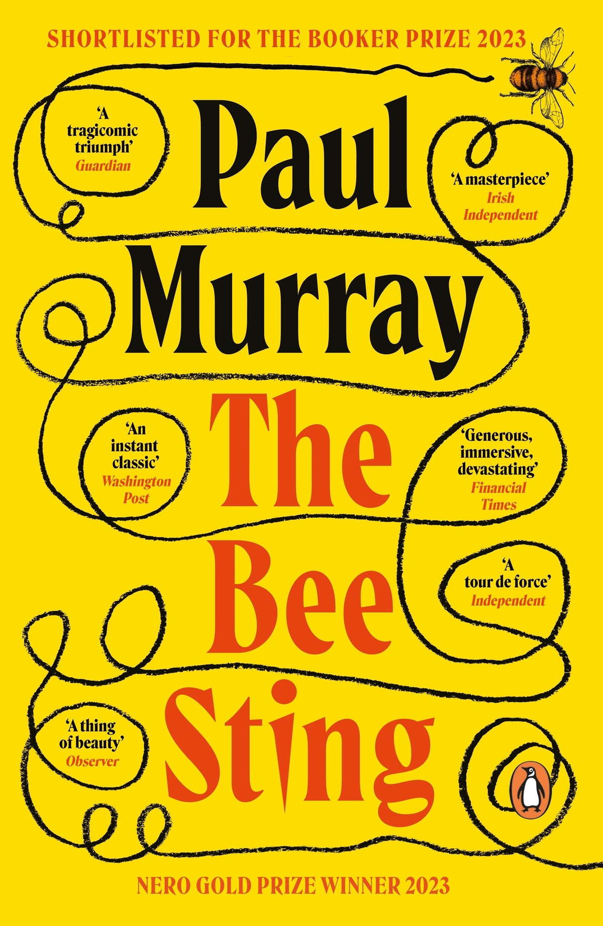 The Bee Sting Novel by Paul Murray