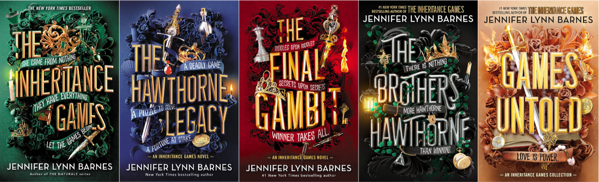 The Inheritance Games Series by Jennifer Lynn Barnes