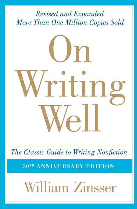 On Writing Well Book by William Zinsser