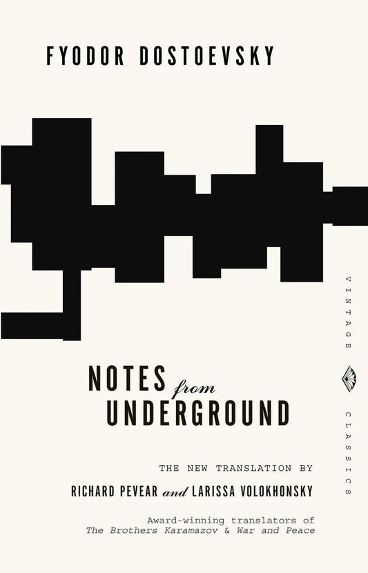 Notes from Underground Novel by Fyodor Dostoevsky